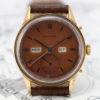 1940's Movado Calendograf triple date ref 4776 - 18kt yellow gold