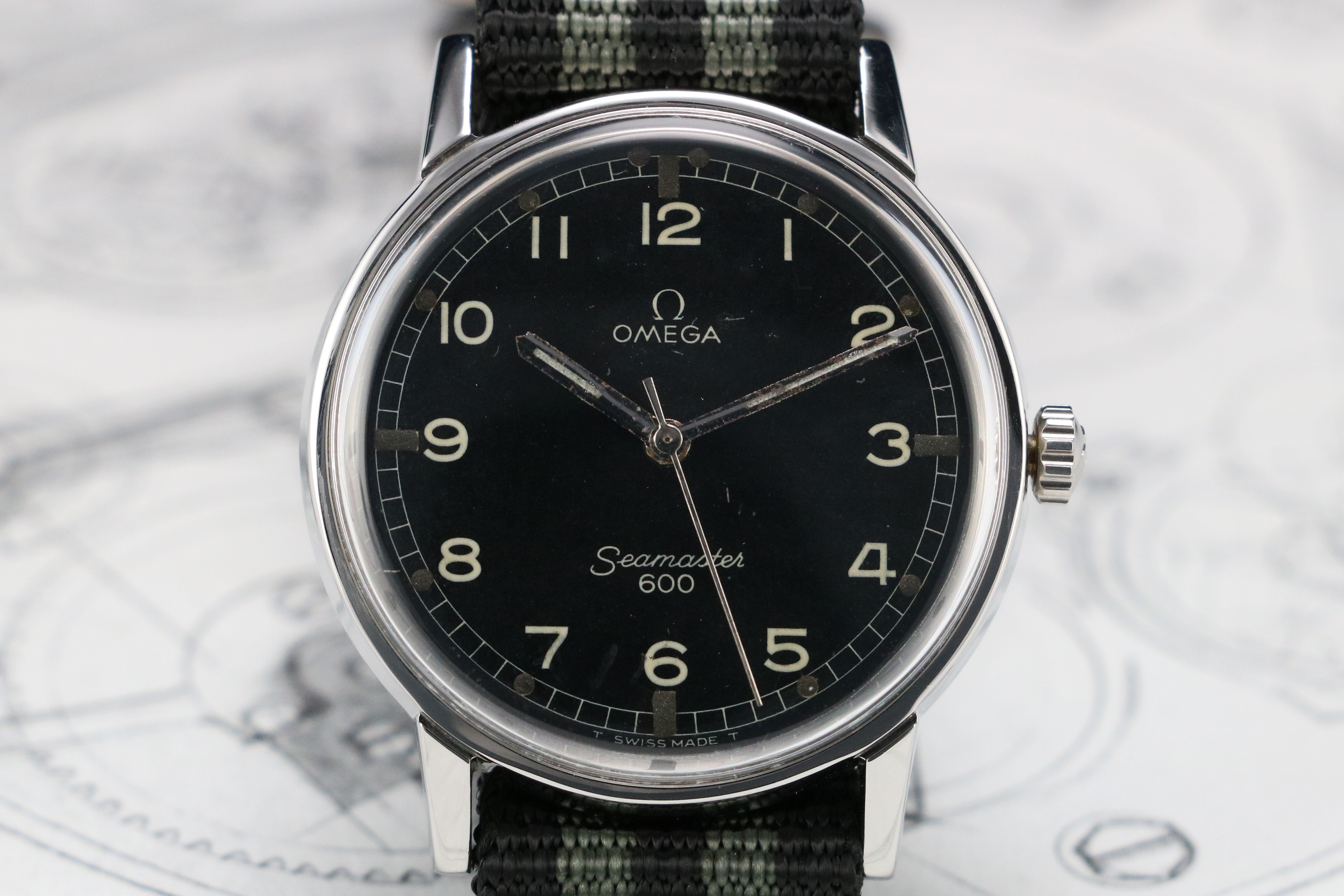 omega seamaster 600 military