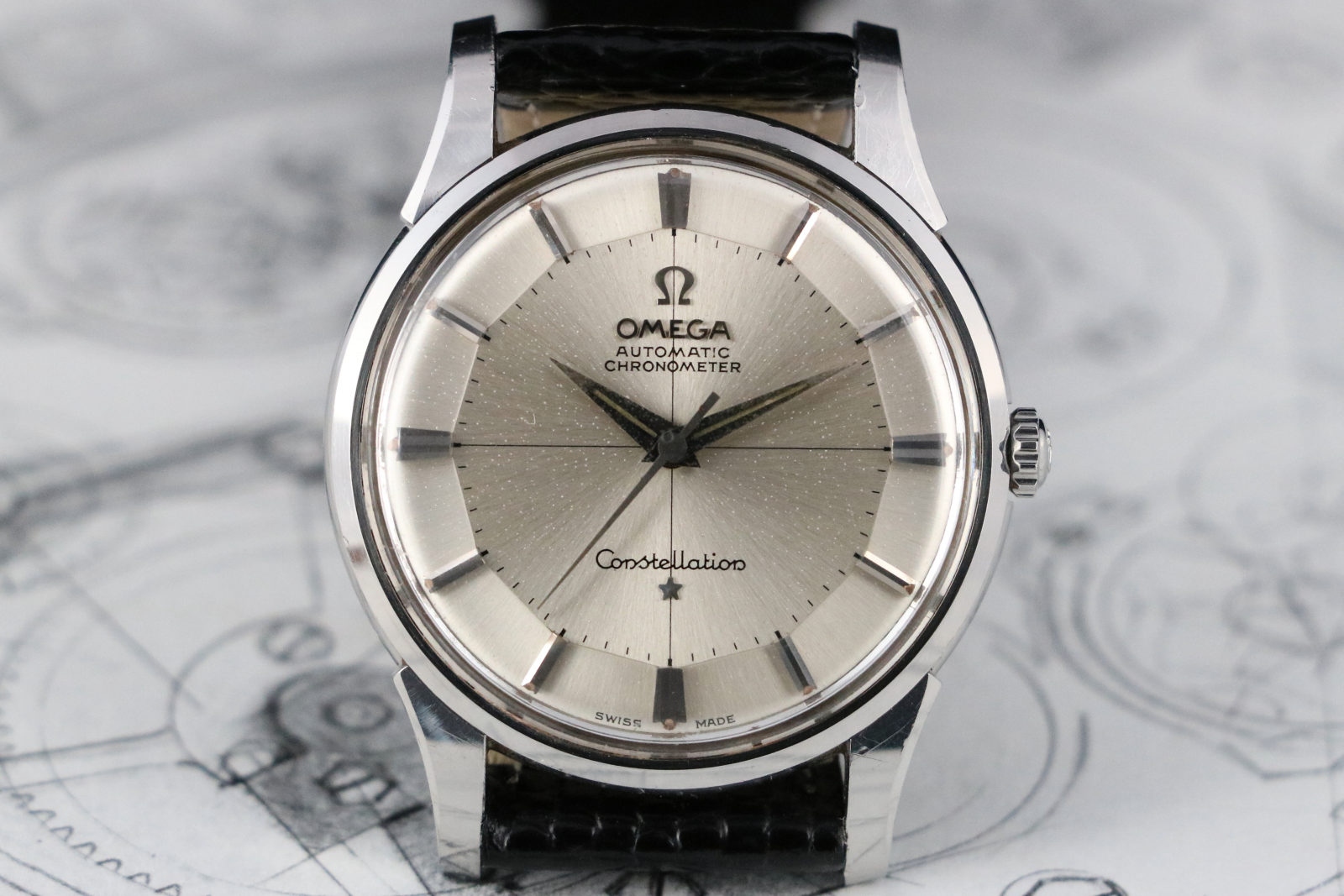Omega 551 movement clearance