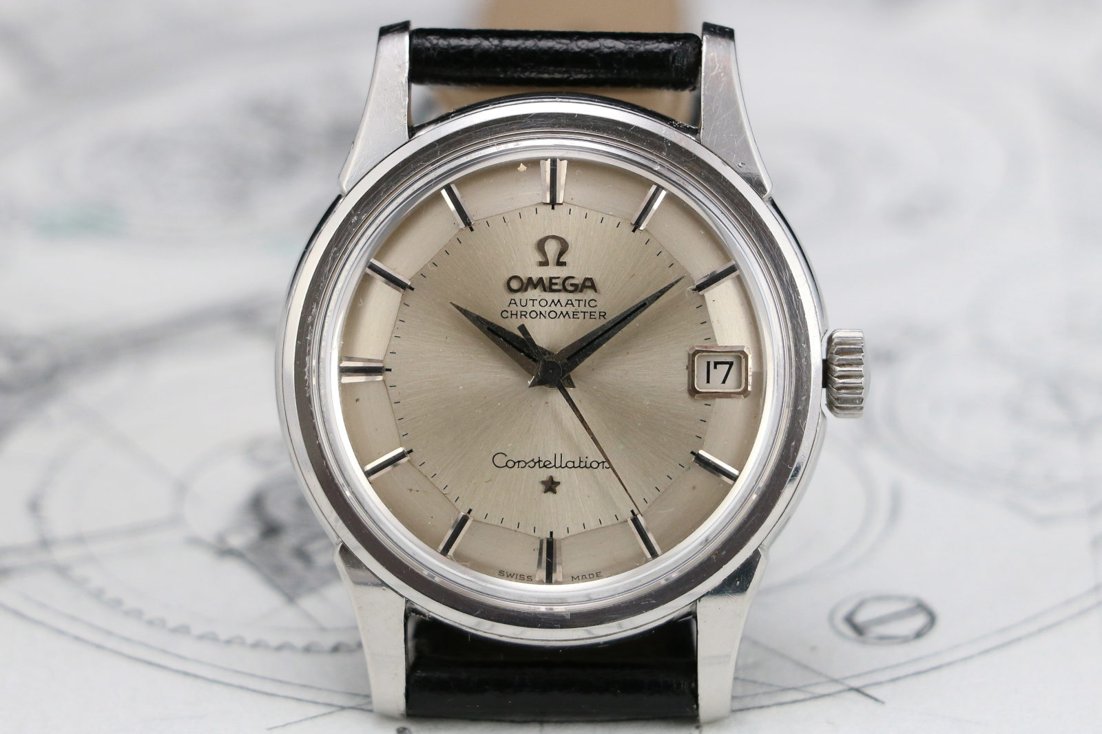 OMEGA CONSTELLATION 14393 61 SC PIE PAN | CAL 561 | 1961 | STEEL â¢ Vintage Watches For Sale 