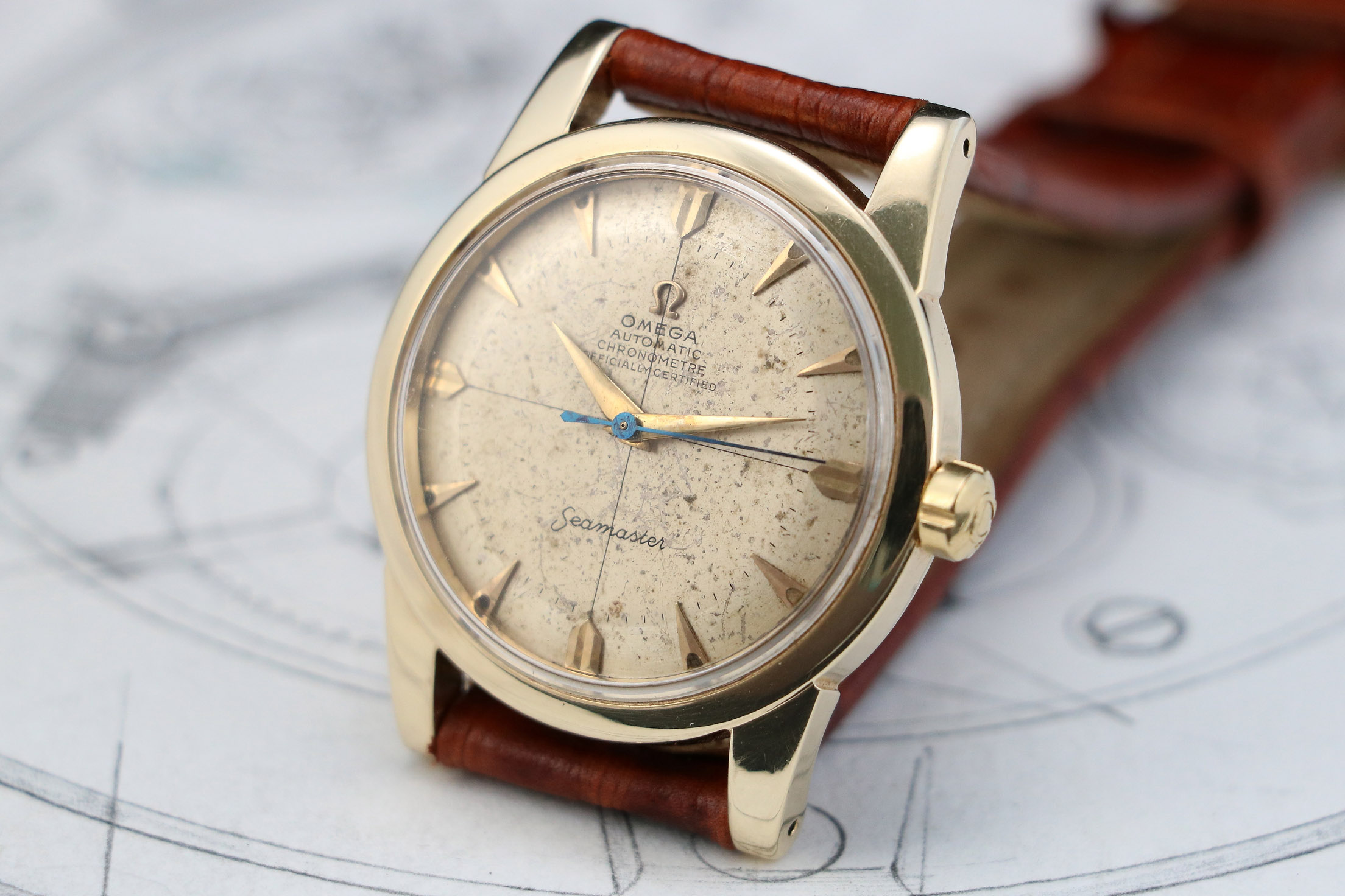 omega seamaster automatic 1950