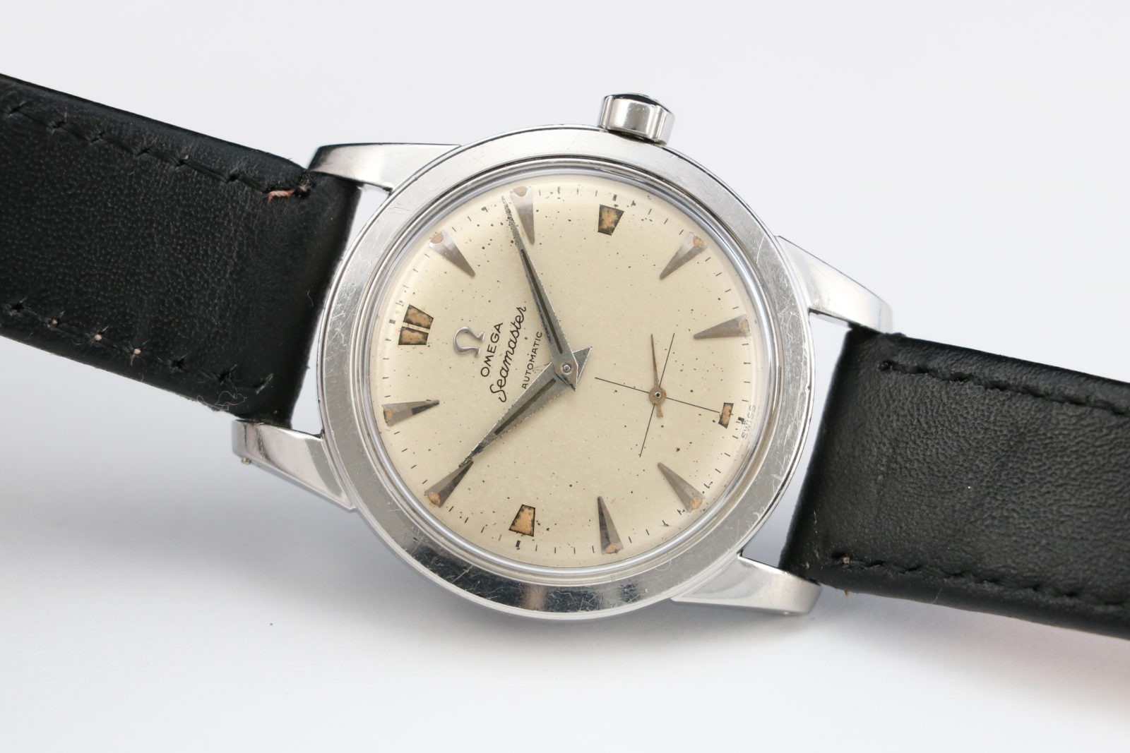 Gents Vintage Swiss OMEGA 342 17 Jewels Bumper Automatic 80 Microns Case  Watch | #1777699343