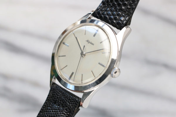 1950'S ALPINA STEEL SCREW BACK 34.5MM • Vintage Watches For Sale ...