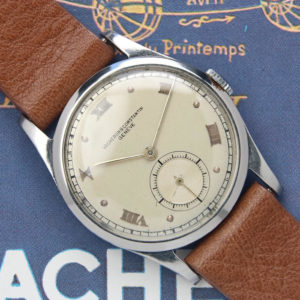 1939 Vacheron & Constantin cal 453C1 vintage watch in steel