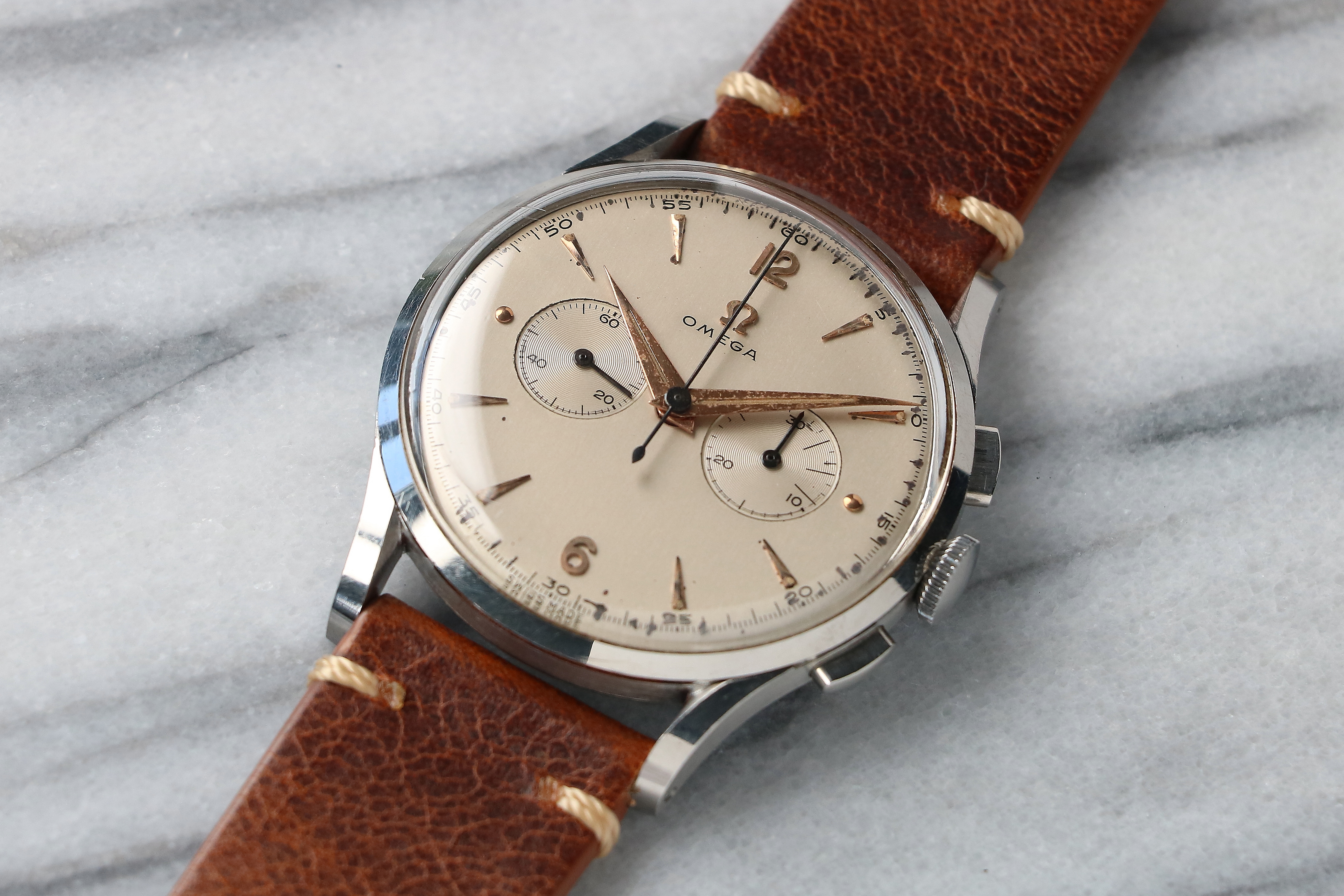 1952 OMEGA 2475 CAL 320 CHRONOGRAPH 