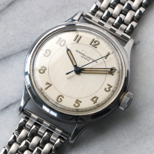 1944 VACHERON CONSTANTIN REF. 4301 STEEL W/ BOX 35MM Vintage Watch