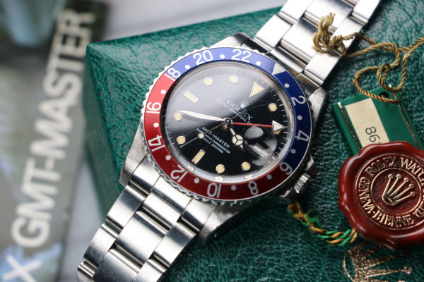 1985 ROLEX GMT MASTER REF. 16750 PEPSI 
