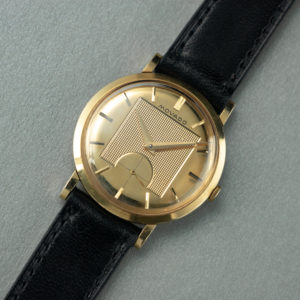 1950's Movado Deluxe Dial 18kt Vintage Watch