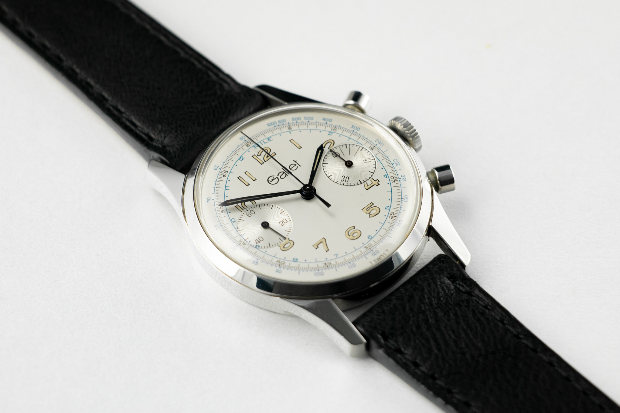 1960's GALLET MULTICHRON 45 CHRONO, NOS, FULL SET • Vintage Watches For ...
